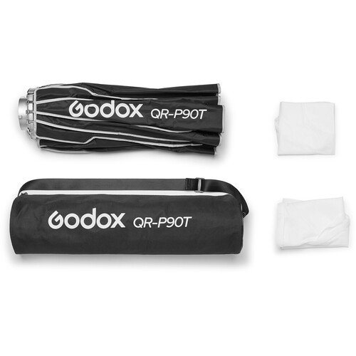 1022319_E.jpg - Godox QR-P90T Quick Release Softbox with Bowens Mount 90cm - Image 5