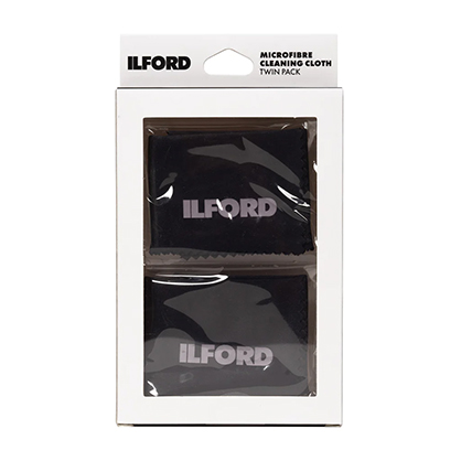 Ilford Cleaning Cloth Black Twin Pack - Best Available Image