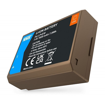 Best image for Newell LP-E10 USB-C battery for Canon