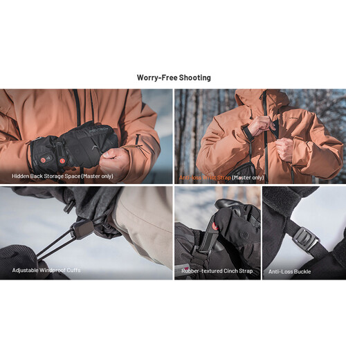 1022739_B.jpg - PGYTECH Master Photography Gloves (Medium) - Image 2