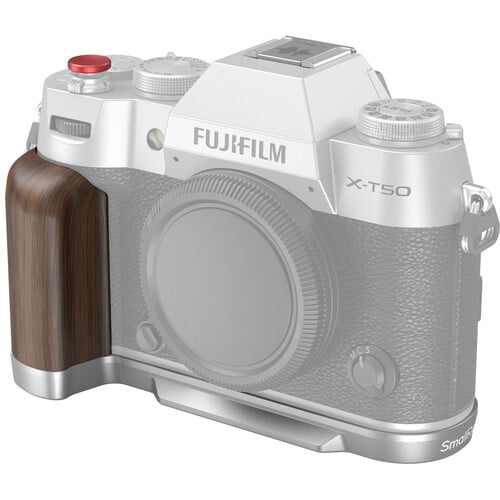 Best image for SmallRig Wooden L-Shape Grip for FUJIFILM X-T50 (Silver) 4735