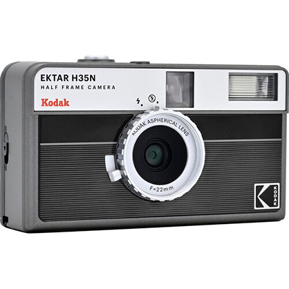 Kodak Ektar H35N Half-Frame Film Camera (Striped Black) - Best Available Image