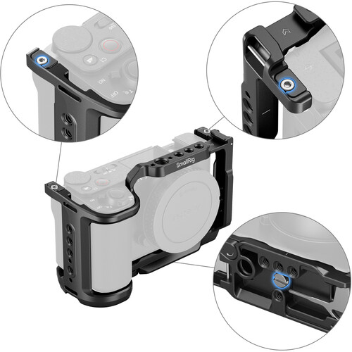 1023639_B.jpg - SmallRig Camera Cage Kit for Sony ZV-E10 II 4867 - Image 2