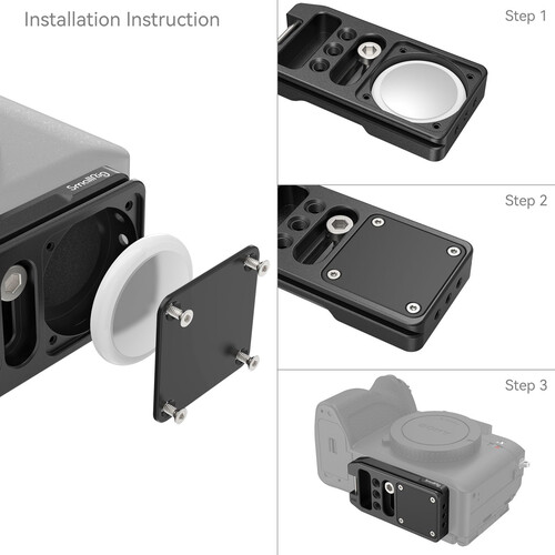 1023759_A.jpg - SmallRig MD4150 Arca-Type Quick Release Plate for AirTag - Image 1