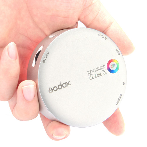 1023809_A.jpg - Godox Round Mini RGB LED Magnetic Light - Image 1
