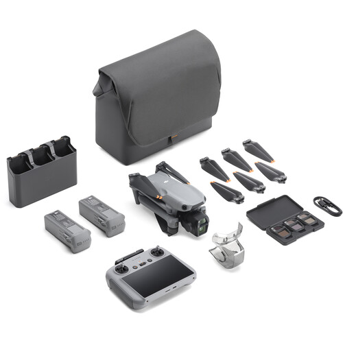 DJI Air 3S Drone Fly More Combo with RC2 LCD Remote - Best Available Image