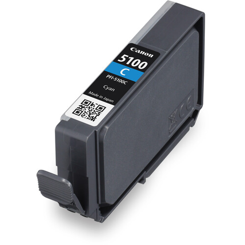 1024409_A.jpg - Canon PFI-5100 LUCIA PRO II Cyan Ink Tank (14.4mL) - Image 1