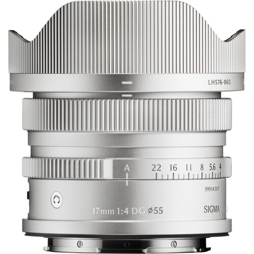 Sigma L-Mount Silver 17mm f/4 DG Contemporary Lens - Best Available Image