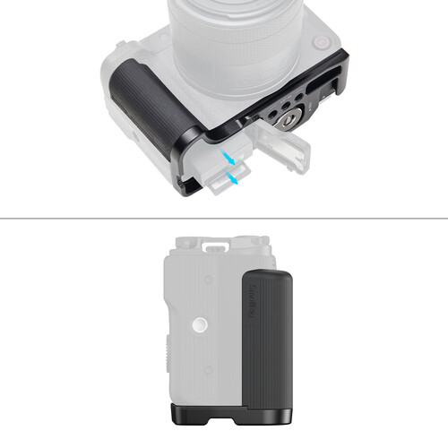1024959_B.jpg - SmallRig L-Shaped Mount Plate with Handle for Canon EOS R50 V (Black) 5429 - Image 2