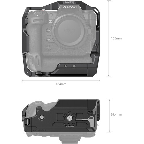 1025079_A.jpg - SmallRig Camera Cage for Nikon Z9 3195 - Image 1