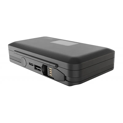 1025149_A.jpg - Newell LCD dual charger with power bank and SD card reader for Canon LP-E17 - Image 1