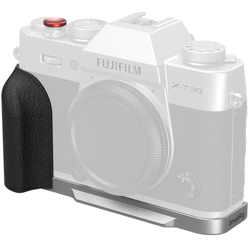 SmallRig L-Shaped Mount Plate with Silicone Handle FUJI X-T30 III Silver 5664 - Best Available Image