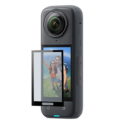 Telesin Anti-fingerprint Screen protection HD tempered film for Insta360 X5 X4 - Best Available Image