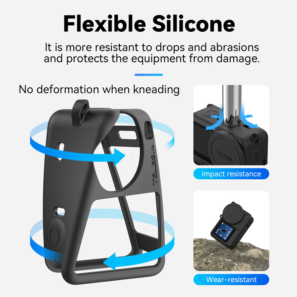 1026119_C.jpg - Telesin  Silicone Cover with Lens Cap for DJI Osmo Action 6 - Image 3