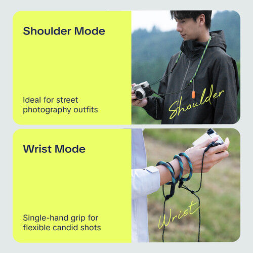 1026179_D.jpg - PGYTECH Camera Shoulder Strap Slim (Wilderness Green) - Image 4