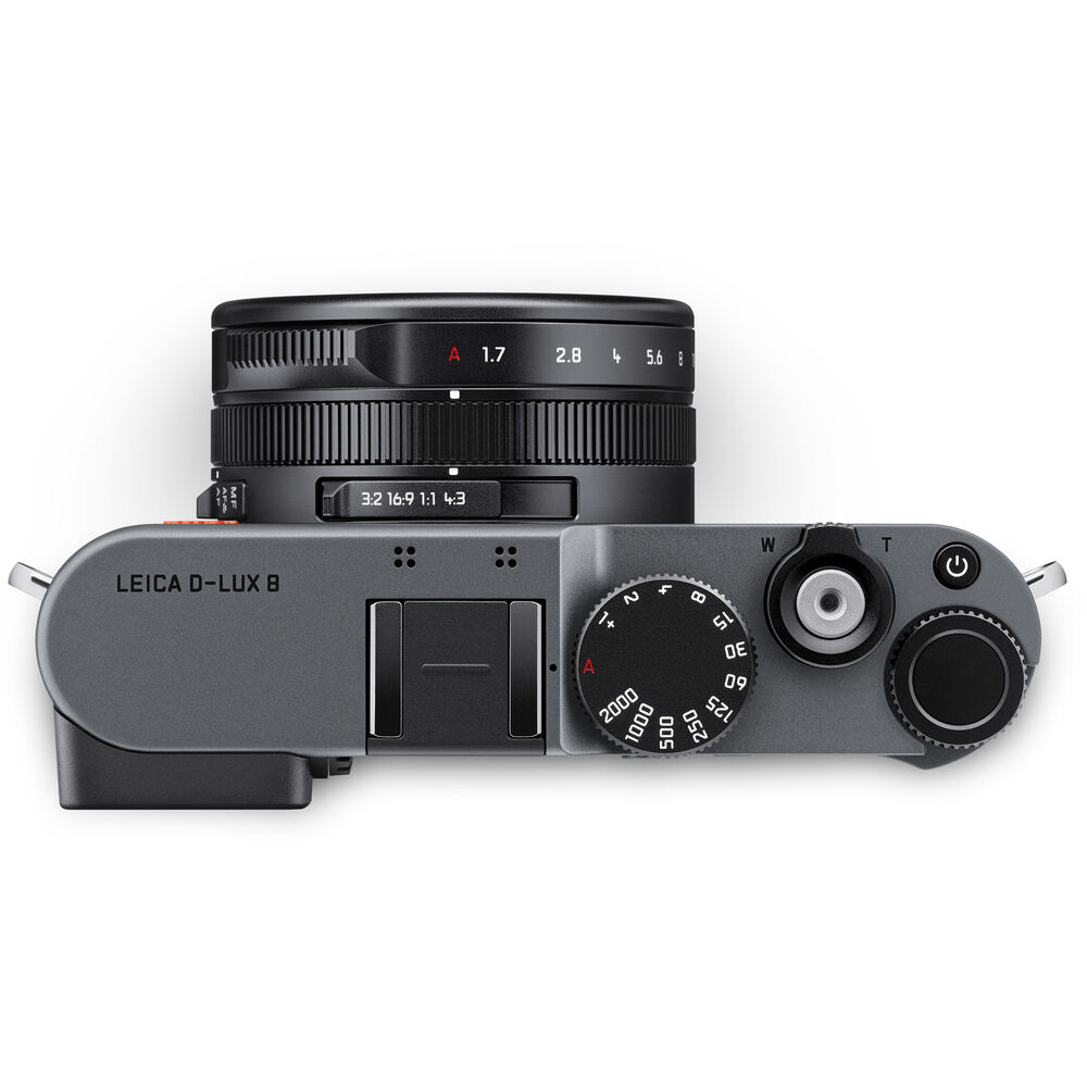 1026419_B.jpg - Leica D-Lux 8 Digital Camera Metal Grey - Image 2
