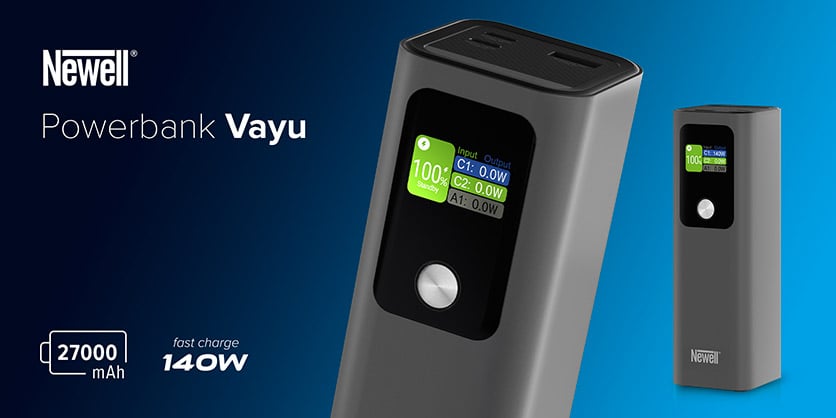 Best image for Newell Power Bank Vayu 27000 mAh PD 140W