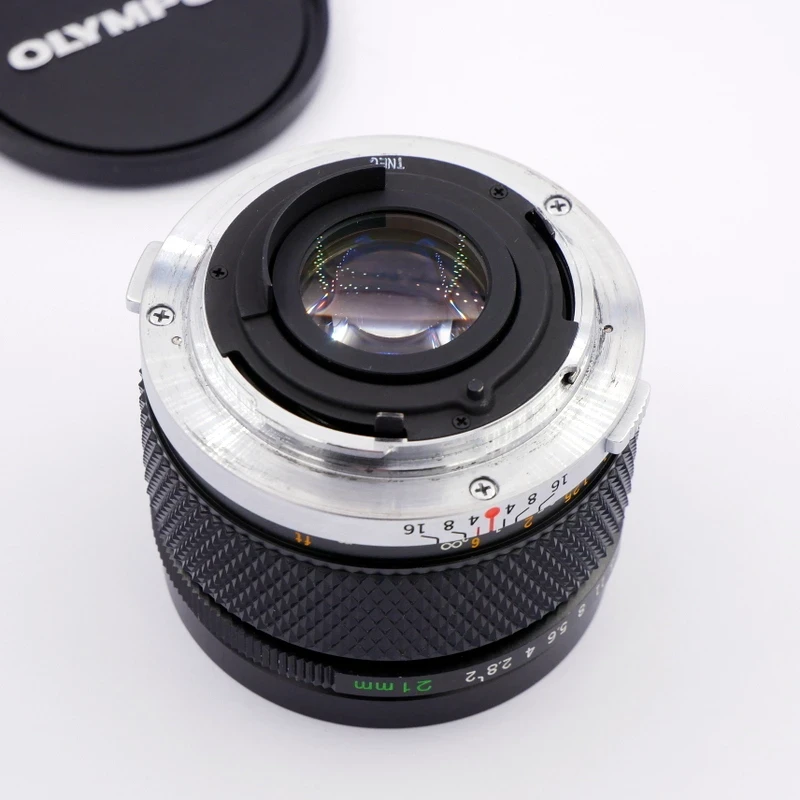 S-H-2JFNHH_3.webp - Olympus MF 21mm F/2  Zuiko Auto-W Lens in OM Mount (was $4500) - Image 2