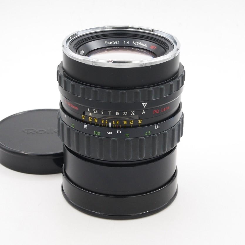 Zeiss MF 150mm F/4 HFT Sonnar PQ Lens for Rollei 6000 Series Cameras (was $595) - Best Available Image