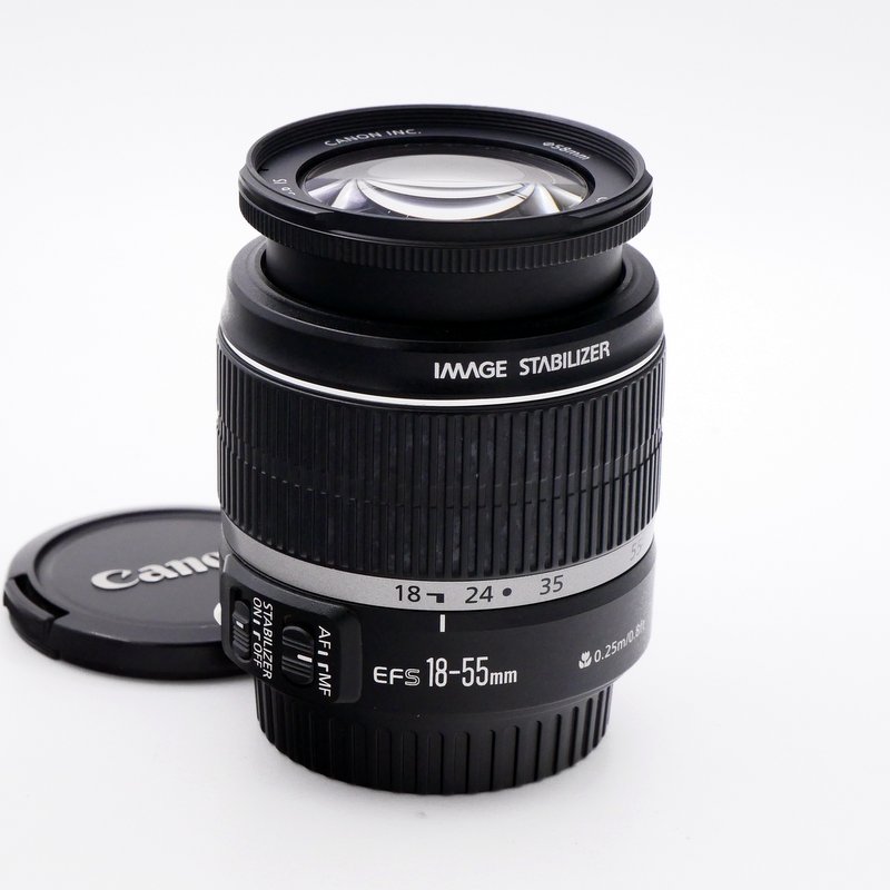 Canon EF-S 18-55mm F/3.5-5.6 IS Lens - Best Available Image