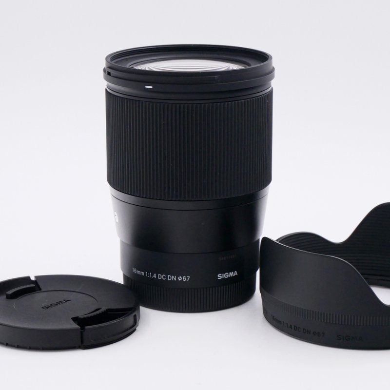 Best image for Sigma AF 16mm F/1.4 DC DN Contempory Lens in Sony E Mount