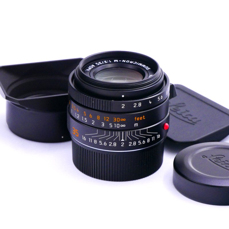 S-H-3FX5JT_1.jpg - Leica MF 35mm F/2 Asph Summicron-M Lens - Model 11 673 - Thumbnail