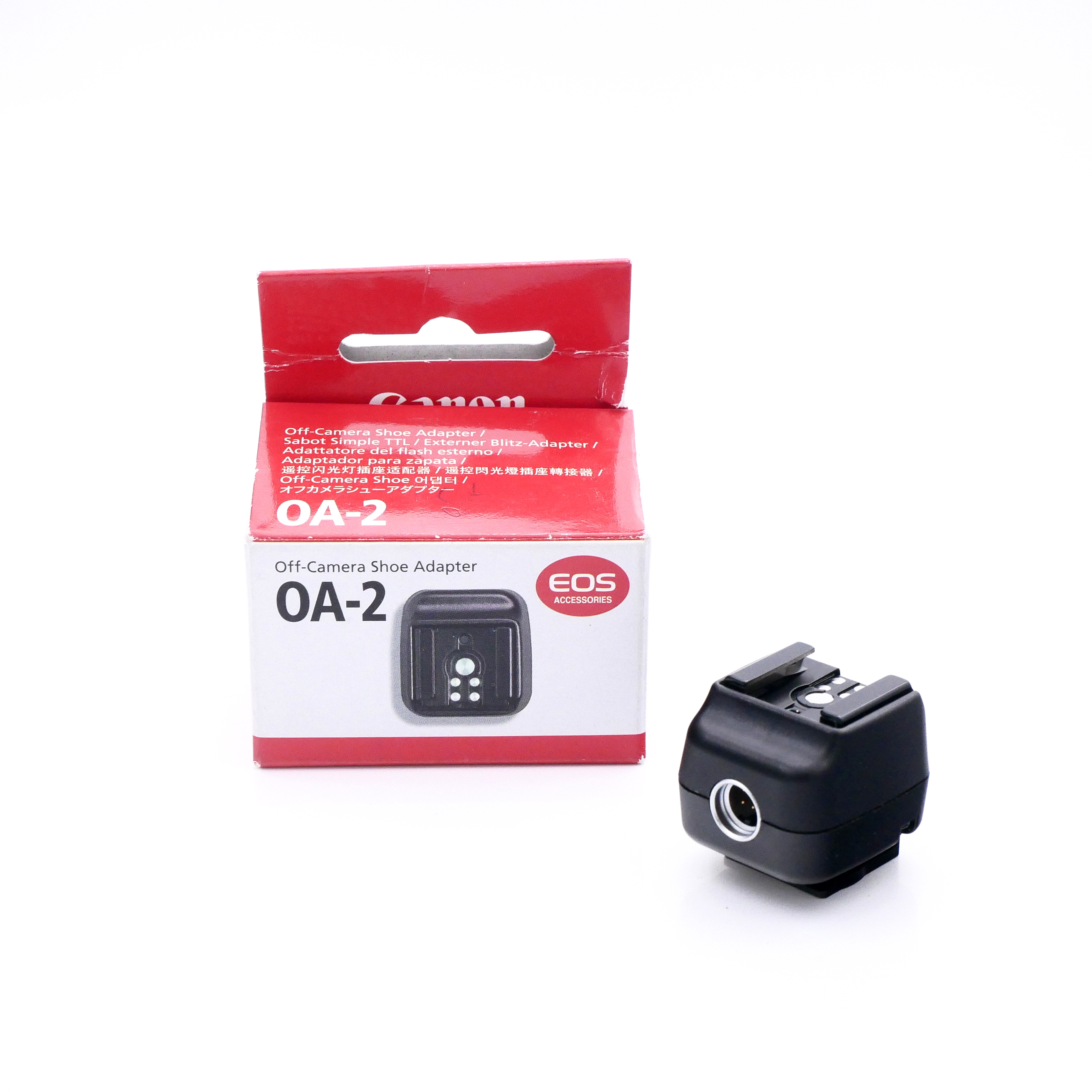 Canon Off Camera Shoe Adaptor OA-2 - Best Available Image