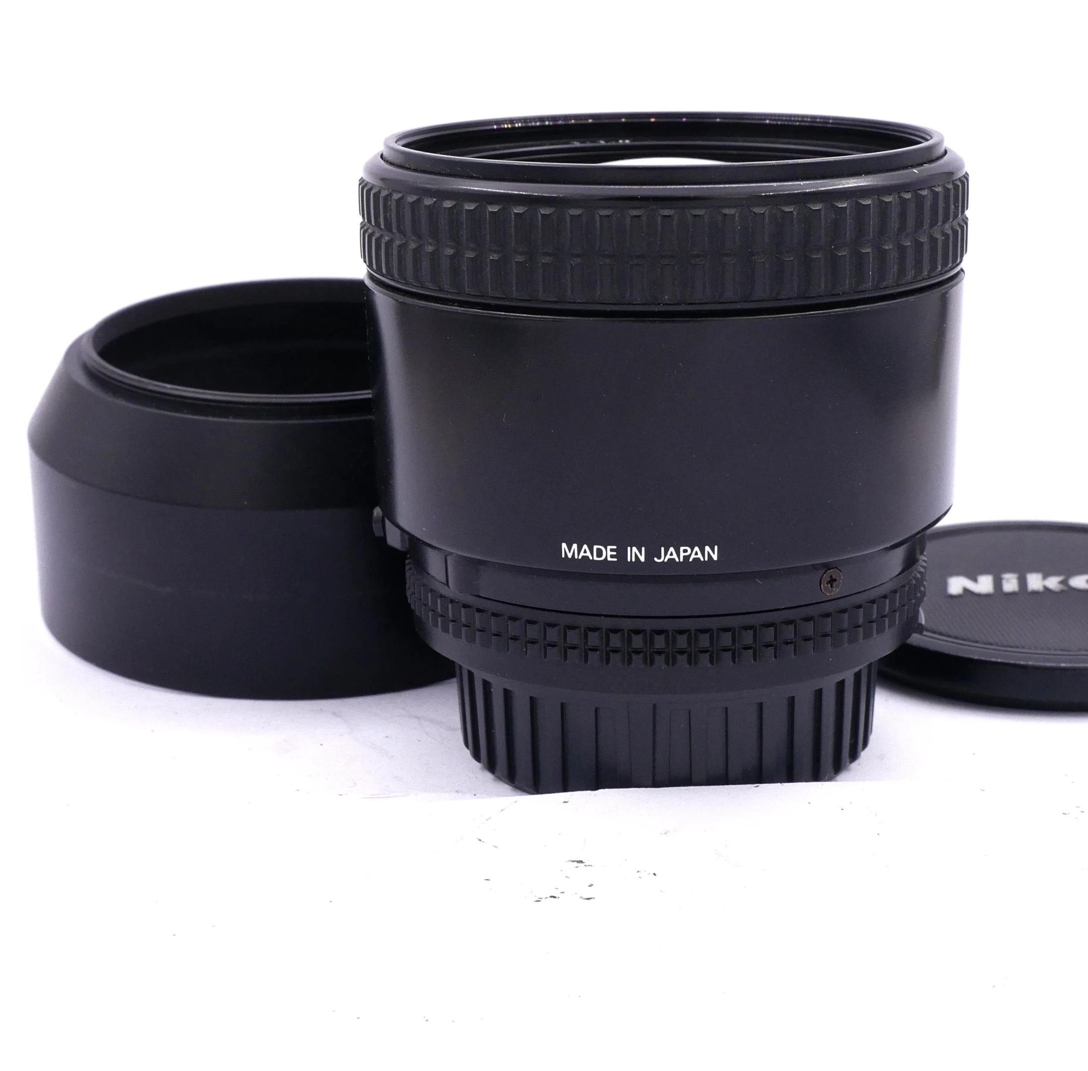 Nikon AF 85mm F/1.8 Lens + Hood in F Mount (was $395) - Best Available Image