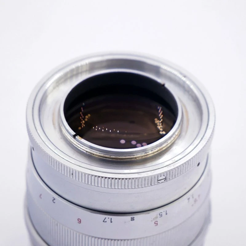 S-H-4YJWTT_6.webp - Leitz 125mm F/2.5 Hektor Lens on focusing mount (16446) - Leica Lens Made in Canada - Image 2