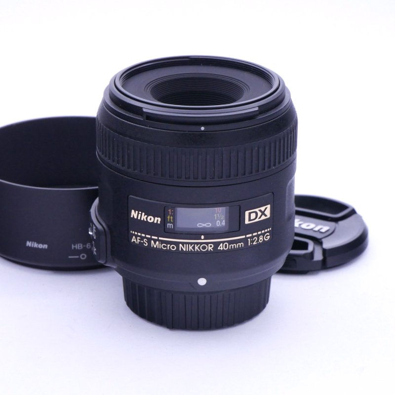 Nikon AF-S 40mm F/2.8 G DX Micro Lens - Best Available Image