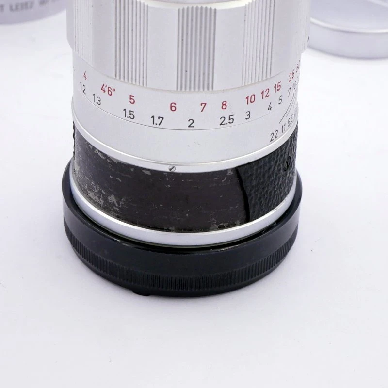 S-H-5SPR47_3.webp - Leitz MF 90mm F/2.8 Elmarit Lens with Caps and Hood in M Mount - Image 1