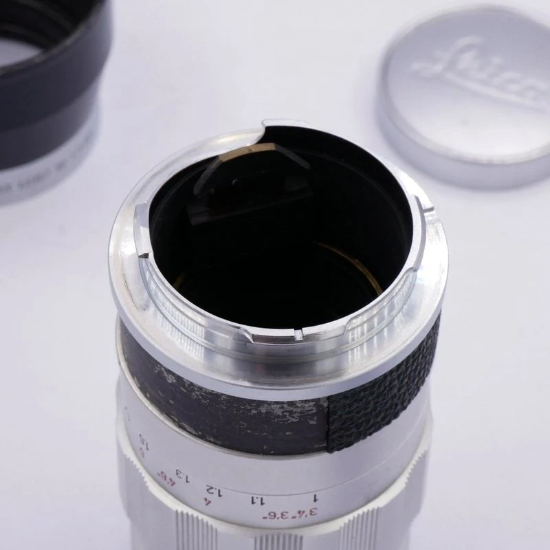 S-H-5SPR47_4.webp - Leitz MF 90mm F/2.8 Elmarit Lens with Caps and Hood in M Mount - Image 3