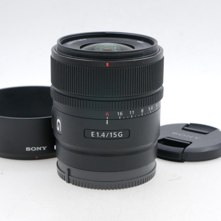 Sony E 15mm F/1.4 G Lens 