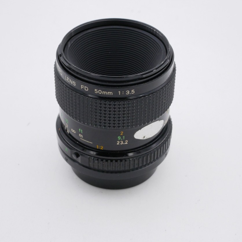 Canon MF 50mm F/3.5 macro lens for FD Mount (was $290) - Best Available Image