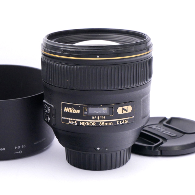 Nikon AFs 85mm F/1.4 G Lens (was $1750) - Best Available Image