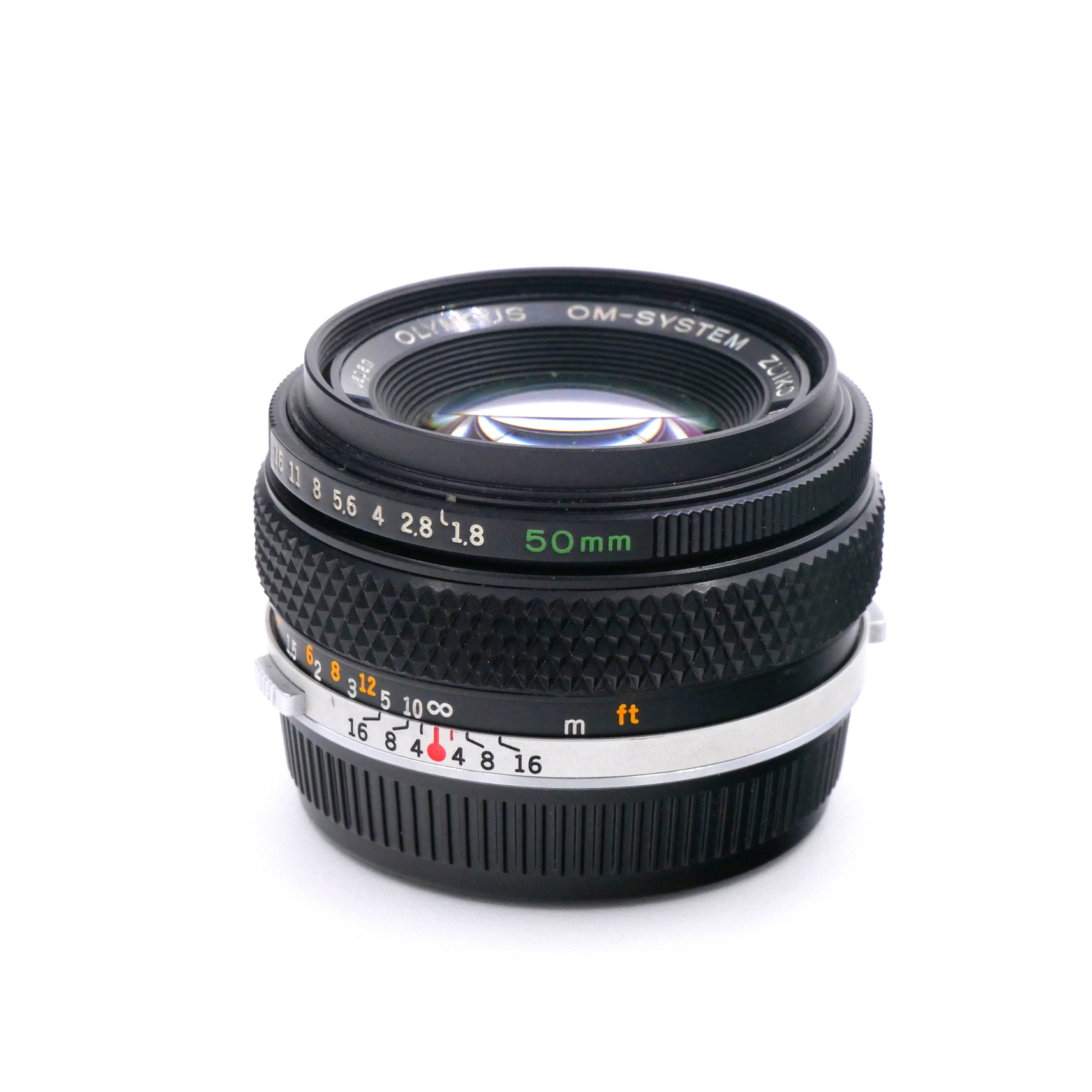 Olympus MF 50mm F/1.8 Zuiko MC AUTO-S Lens in OM mount - Best Available Image