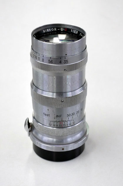 Nikon MF 13.5cm F3.5 Nikkor Q.C S Eries Lens for Rangefinders - Nippon Kogaku - Best Available Image