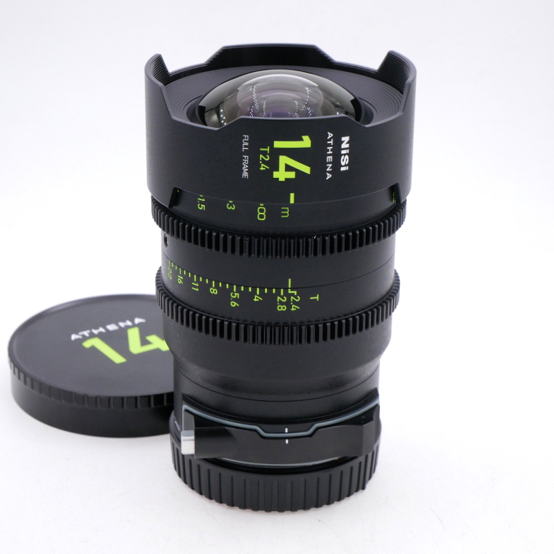 Nisi Athena 14mm T2.4 Full Frame Cine Lens in Canon RF Mount