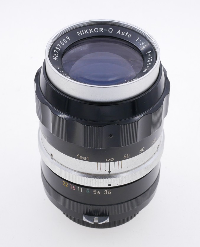 Nikon MF 13.5cm F/3.5 Nikkor-Q Nippon Kogaku Lens - Best Available Image