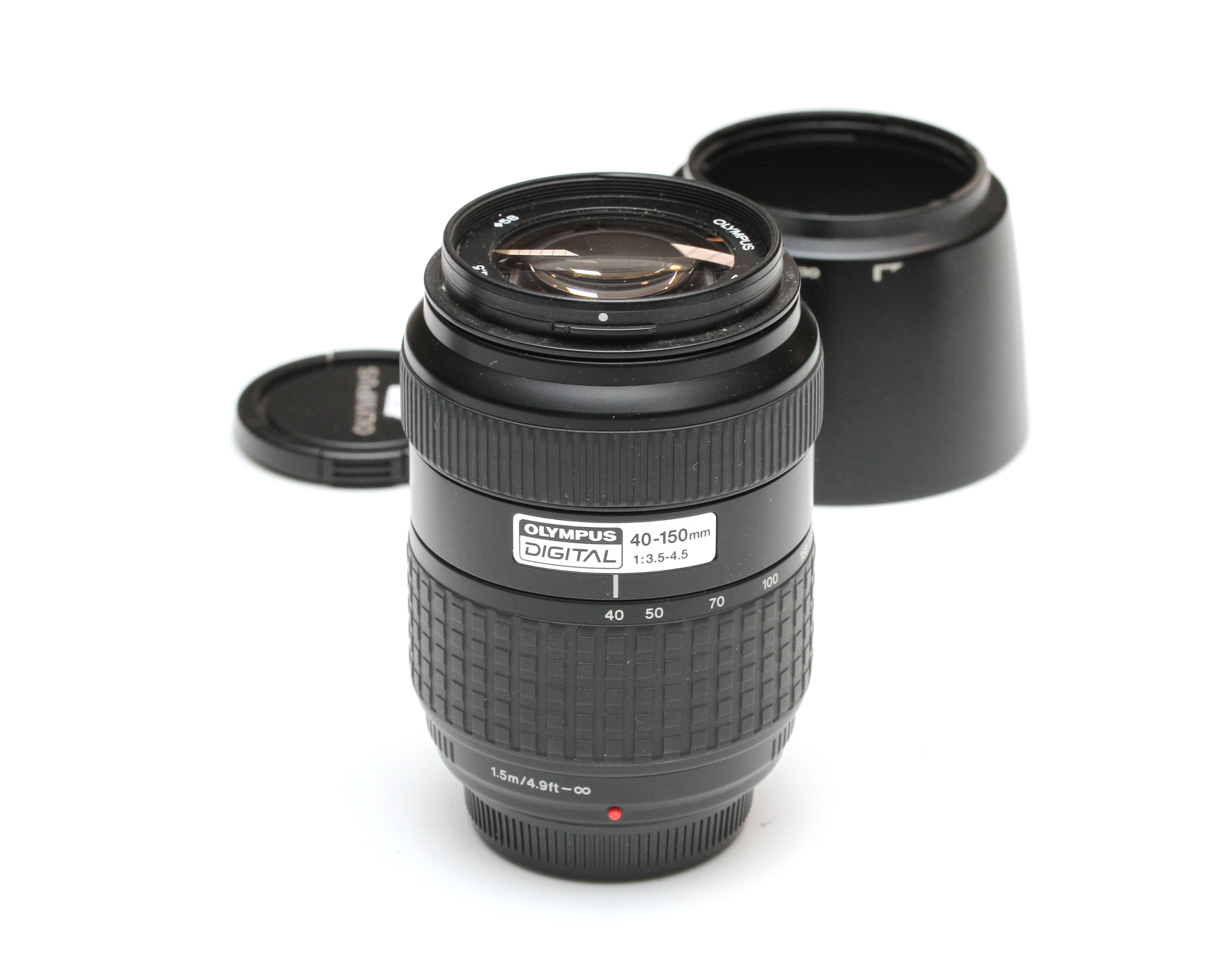 Olympus AF 40-150mm F/3.5-4.5 Zuiko Digital Lens in Four Thirds Mount - Best Available Image
