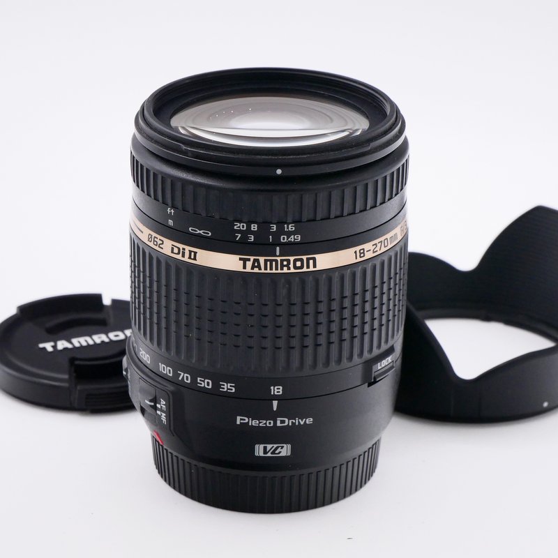 Tamron AF 18-270mm F/3.5-6.3 PZ VC Di II Lens in Canon EF-S Mount - Best Available Image