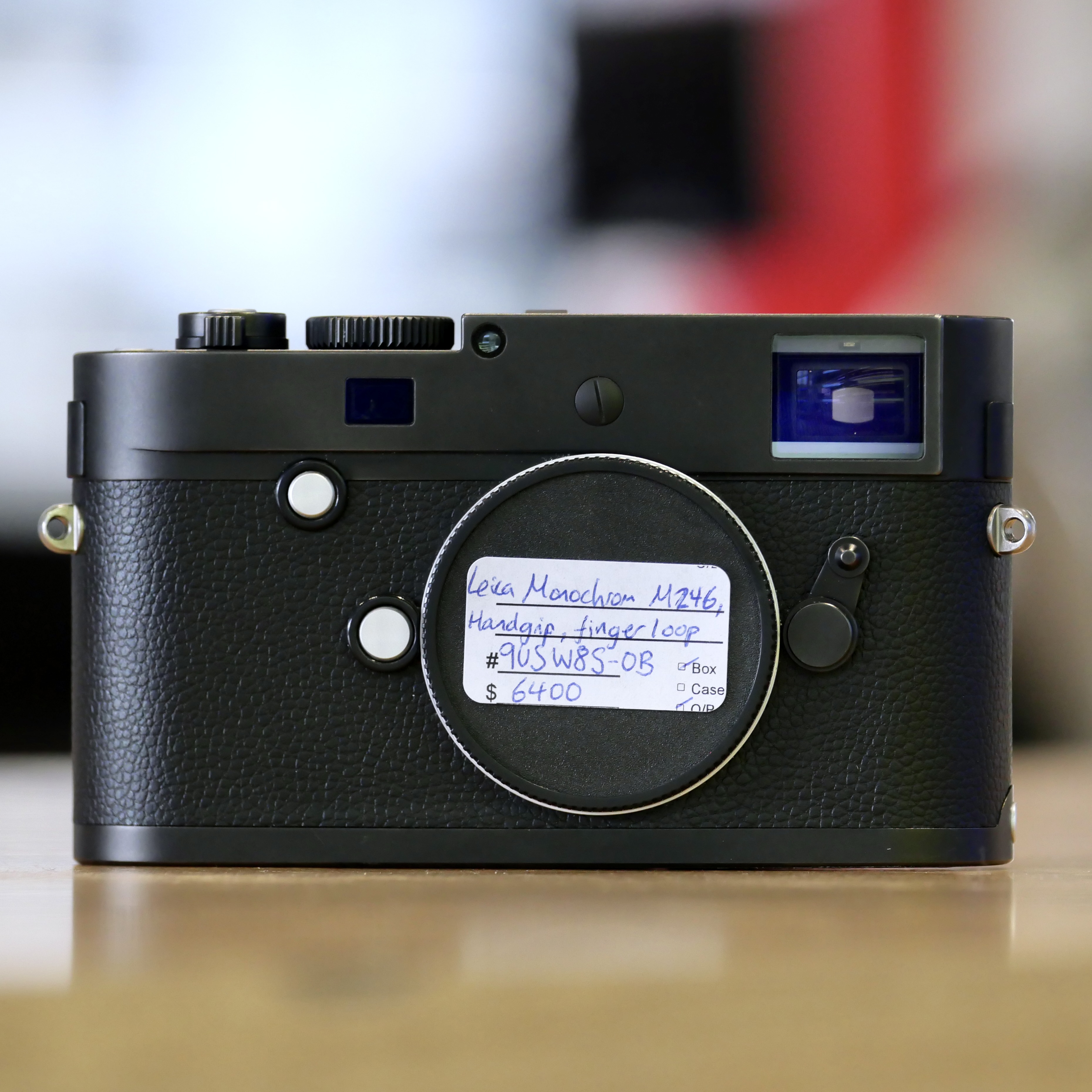 Best image for Leica Monochrom M246 with Leica Handgrip M and Finger Loop