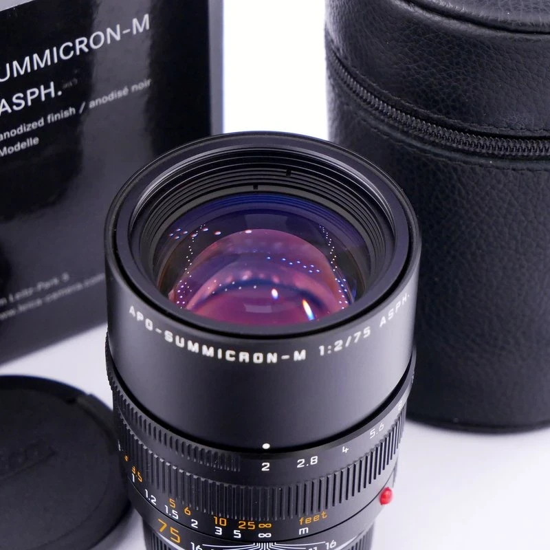 S-H-9W34HF_2.webp - Leica MF 75mm F/2 Asph APO-Summicron-M Lens (11 637) - Image 2