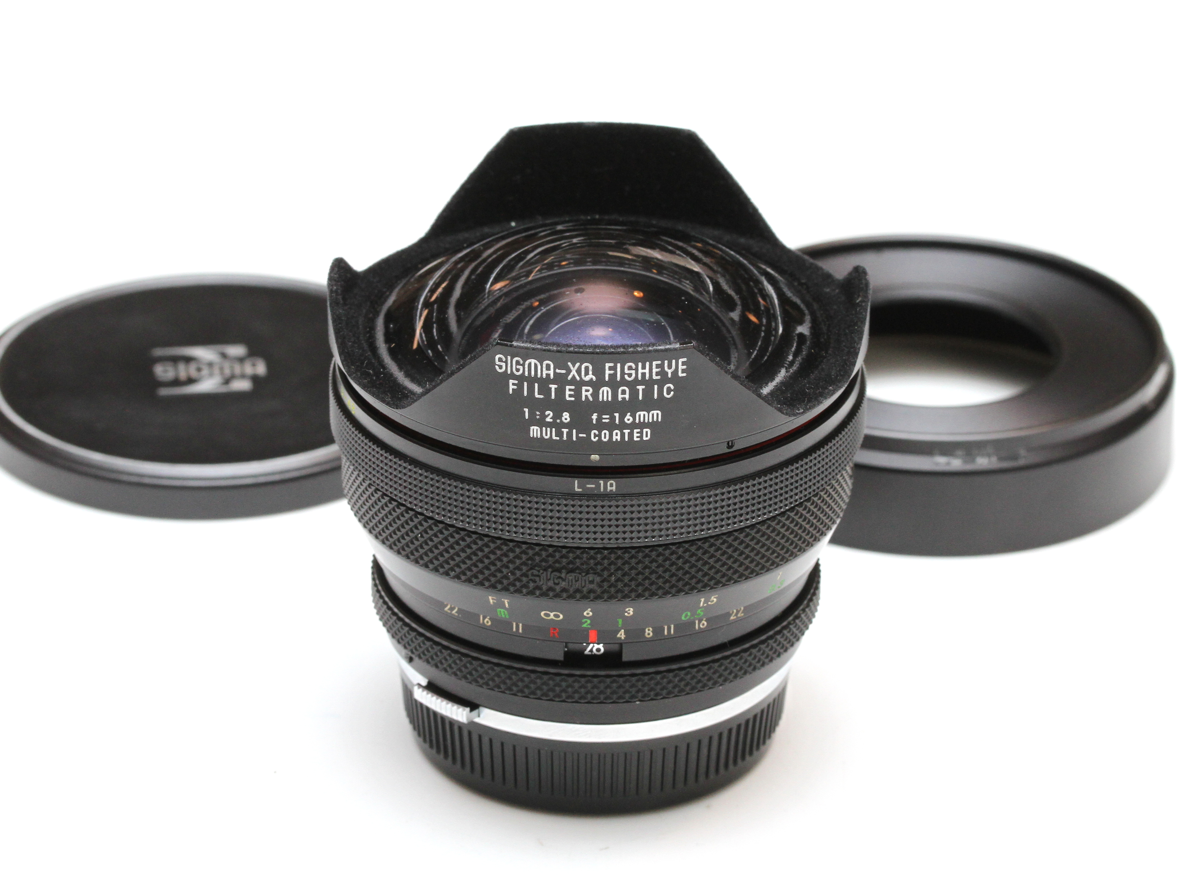 Sigma MF 16mm F/2.8 Fisheye Filtermatic Lens in OM Mount - Best Available Image