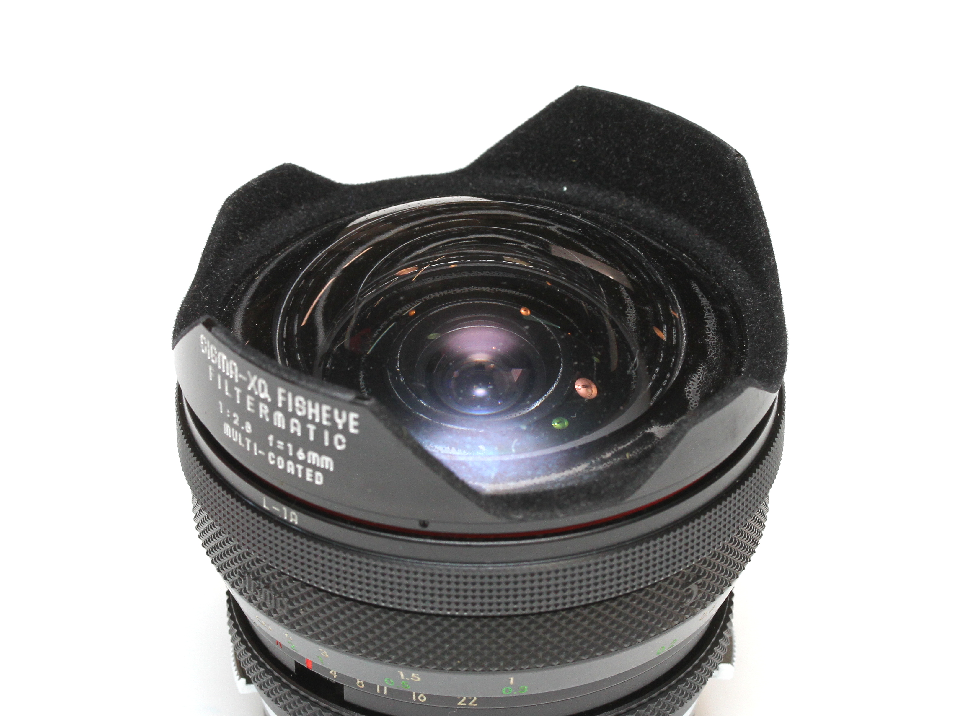 S-H-9XW53T_2.jpg - Sigma MF 16mm F/2.8 Fisheye Filtermatic Lens in OM Mount - Image 2