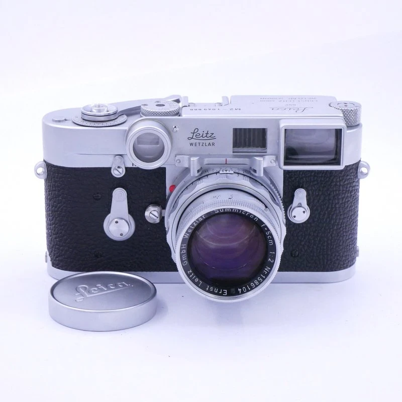 Leica M2 + 5cm F/2 Dual Range Summicron - Body S/N 1049 888 - Best Available Image