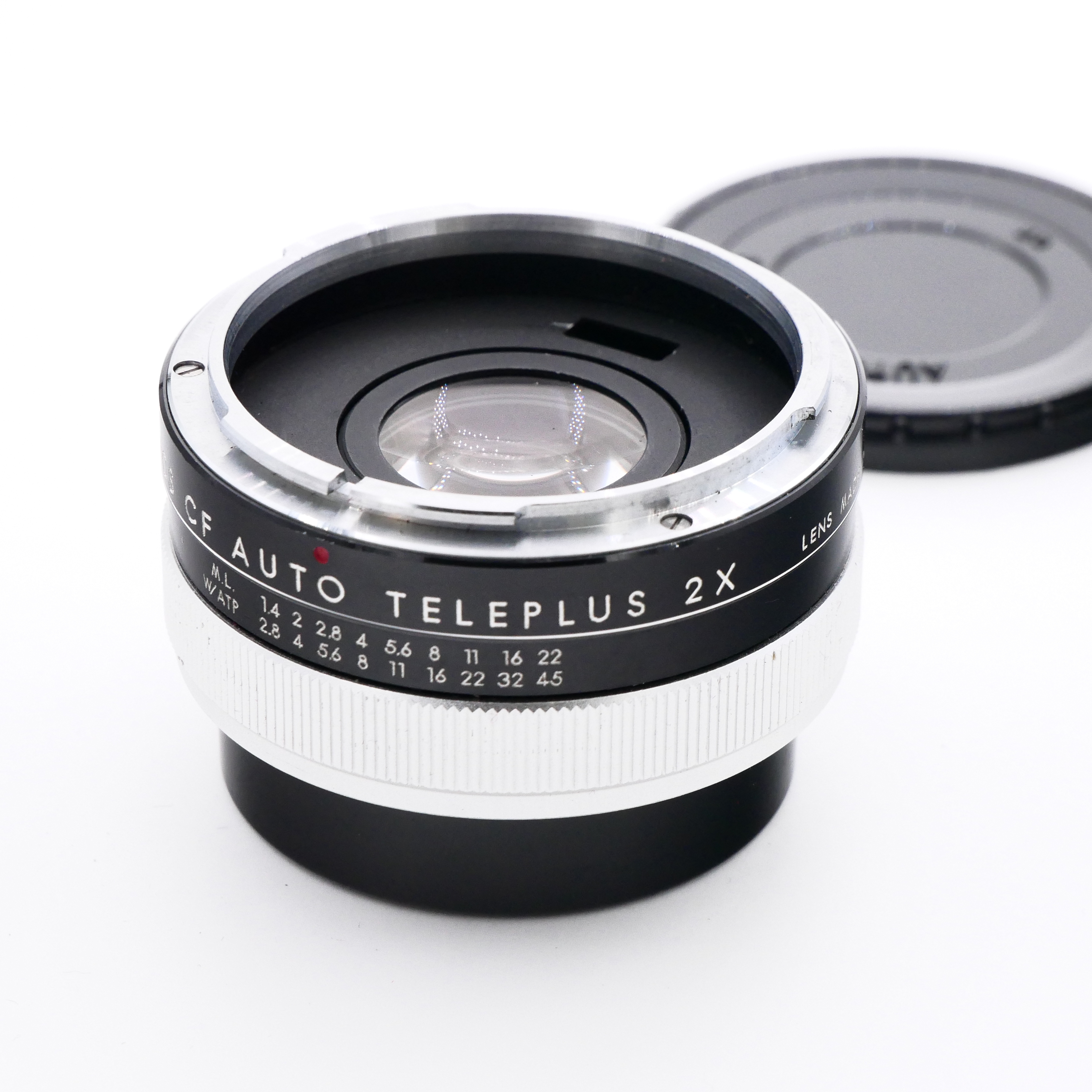 S-H-AKP9DU_2.jpg - Cosmos CF Auto Teleplus 2X Teleconverter Lens Fits Canon FD with Case - Image 1