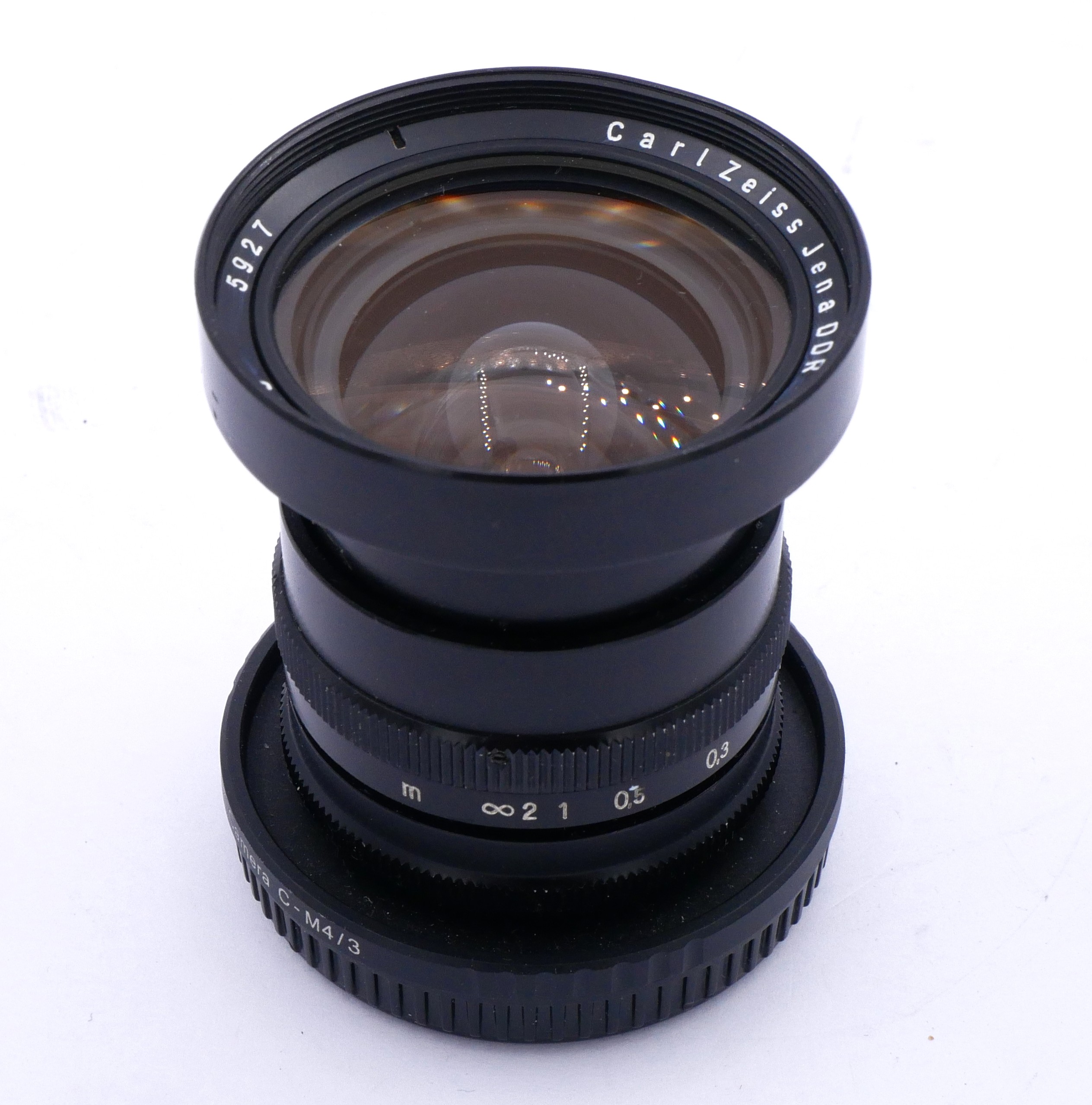 S-H-AM8CPC_2.jpg - Carl Zeiss Jena DDR Tevidon 10mm F/2 MF Lens For Micro Four Thirds. - Image 1