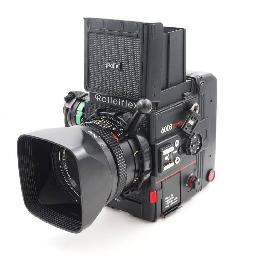 Rolleiflex 6008 Professional SRC 1000 + 80mm F2.8 Planar +Waistlevel finder + 6x6 Magazine