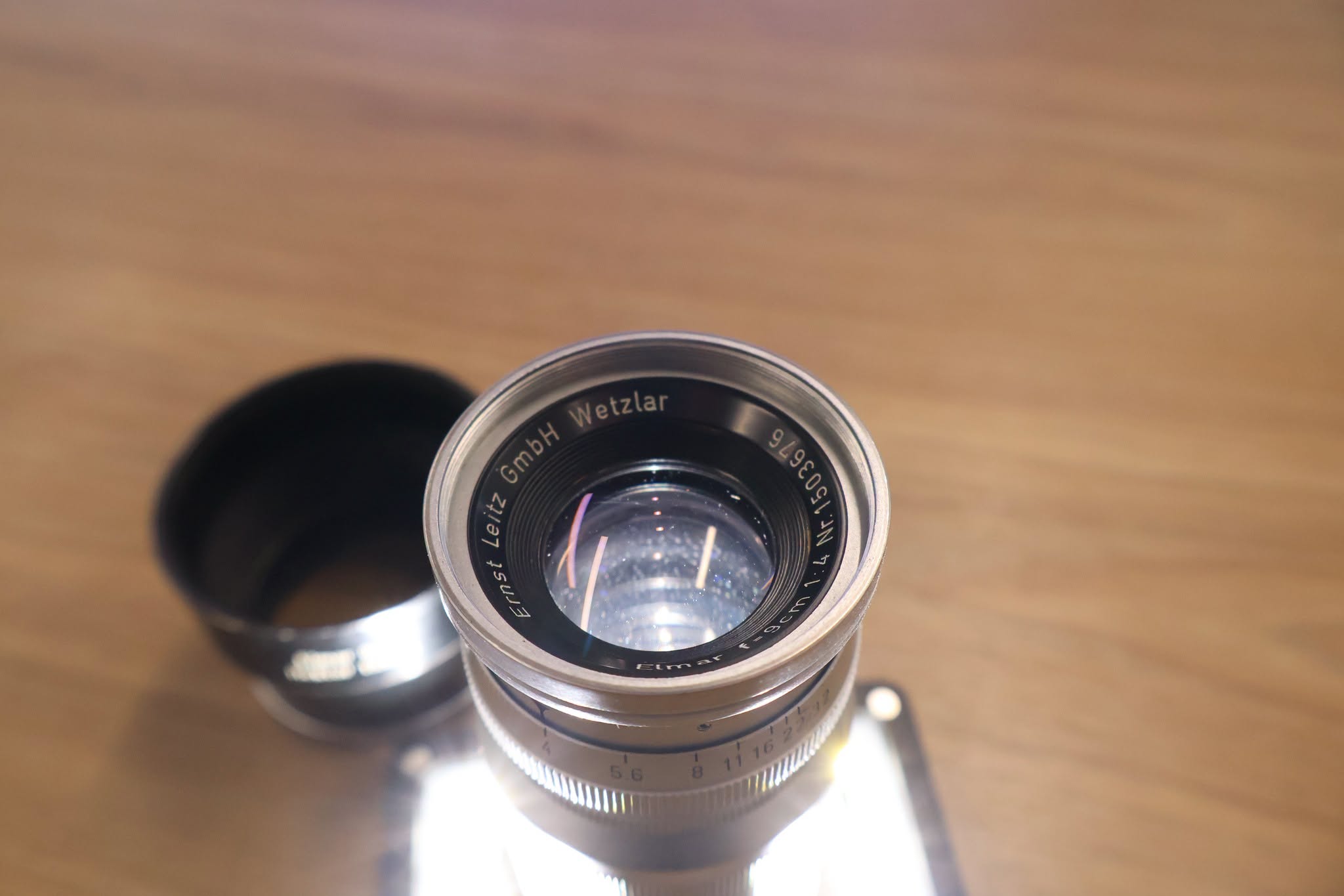 S-H-C4929V_2.jpg - Leica MF 9cm f/4 Elmar Lens in M Mount - Image 1